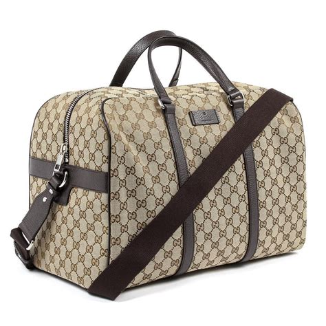 gucci luggage travel bag|large luggage Gucci bag.